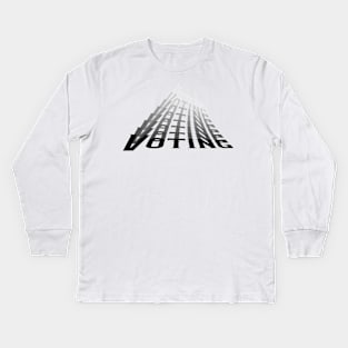 Voting Kids Long Sleeve T-Shirt